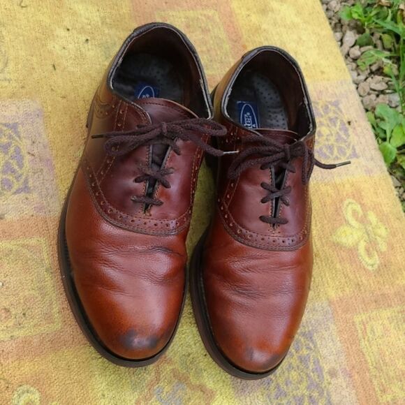 Dexter genuine leather lace up oxford loafers main image 7